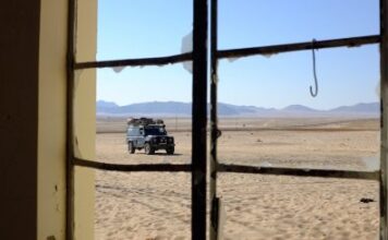 Exploring the desert ghost town of Kolmanskop, Namibia, in pictures