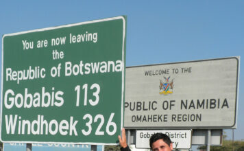 Border crossing: Namibia to Botswana