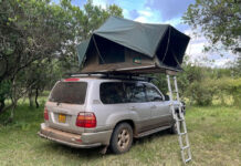 Can I Rent self-drive vehicle with a roof tent in Uganda? Rooftop Tent Rental in Uganda