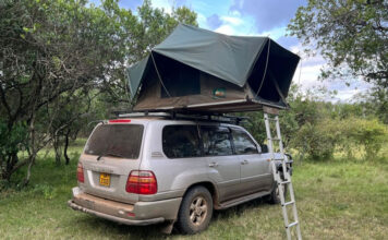 Can I Rent self-drive vehicle with a roof tent in Uganda? Rooftop Tent Rental in Uganda